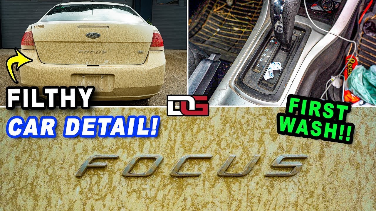Deep Cleaning a NEGLECTED Ford Focus! | The Detail Geek