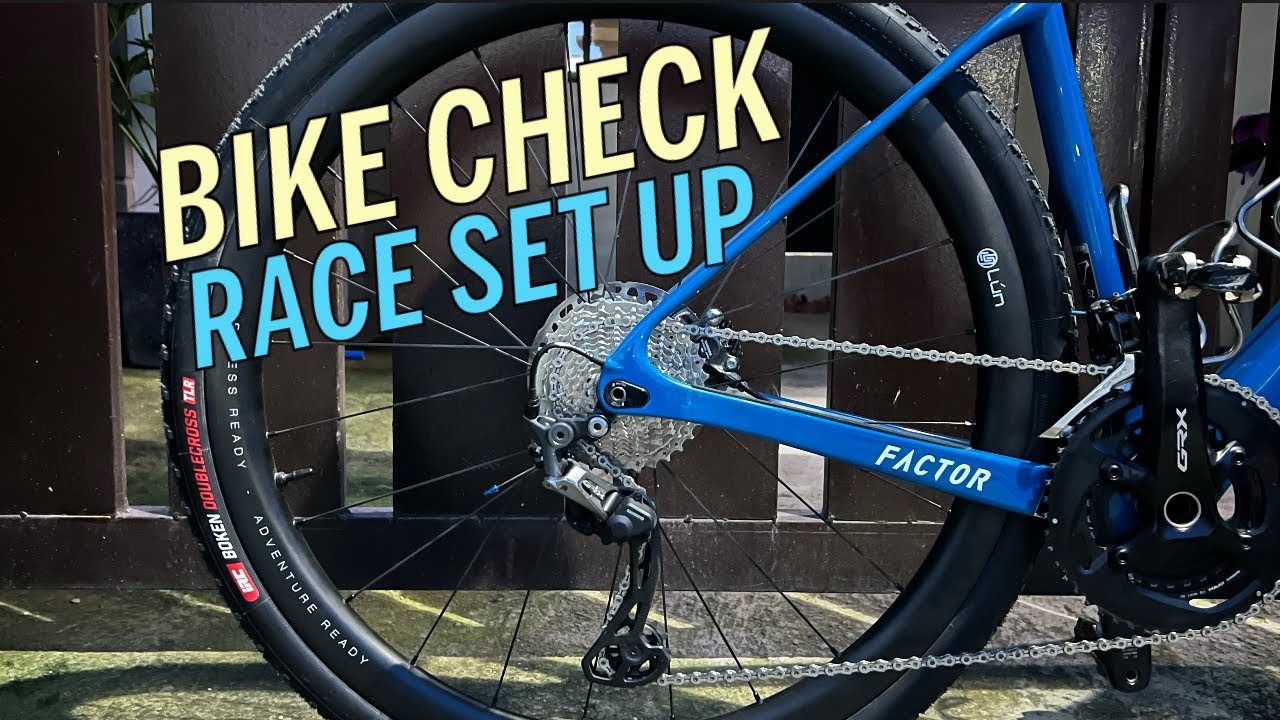 BIKE CHECK 100KM GRABENG GRAVEL CHALLENGE | Race Set Up