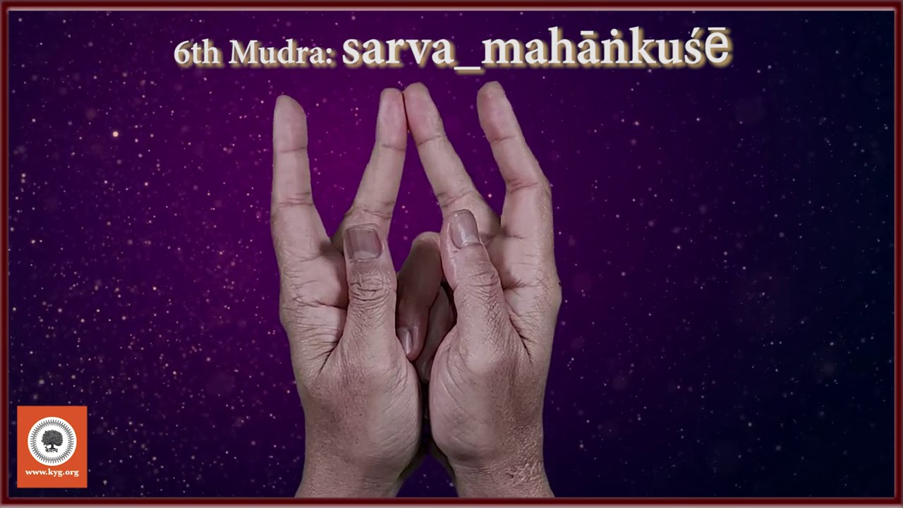 Dasha or 10 divine Mudras for Sri Chakra. These are not meant for outside of Sri Chakra meditations.