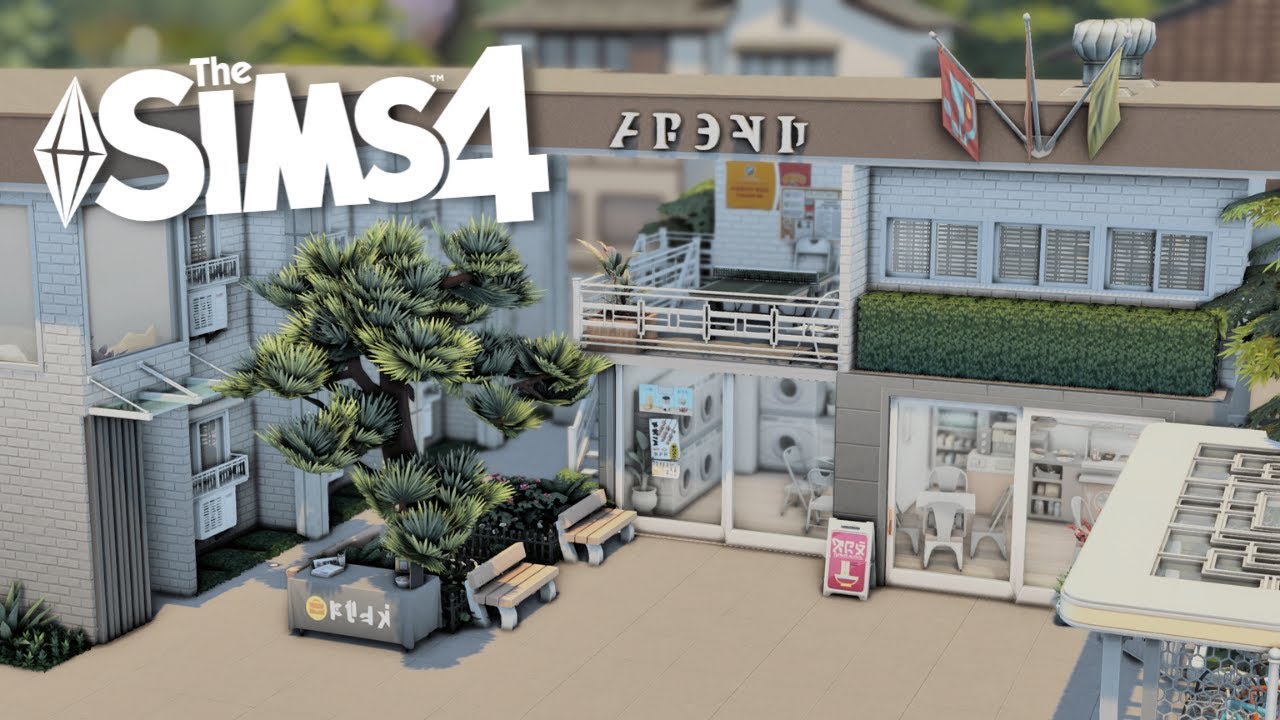 🏔️🎋Komorebi University Dorm 📚 | Sims 4 Stop Motion | NO CC