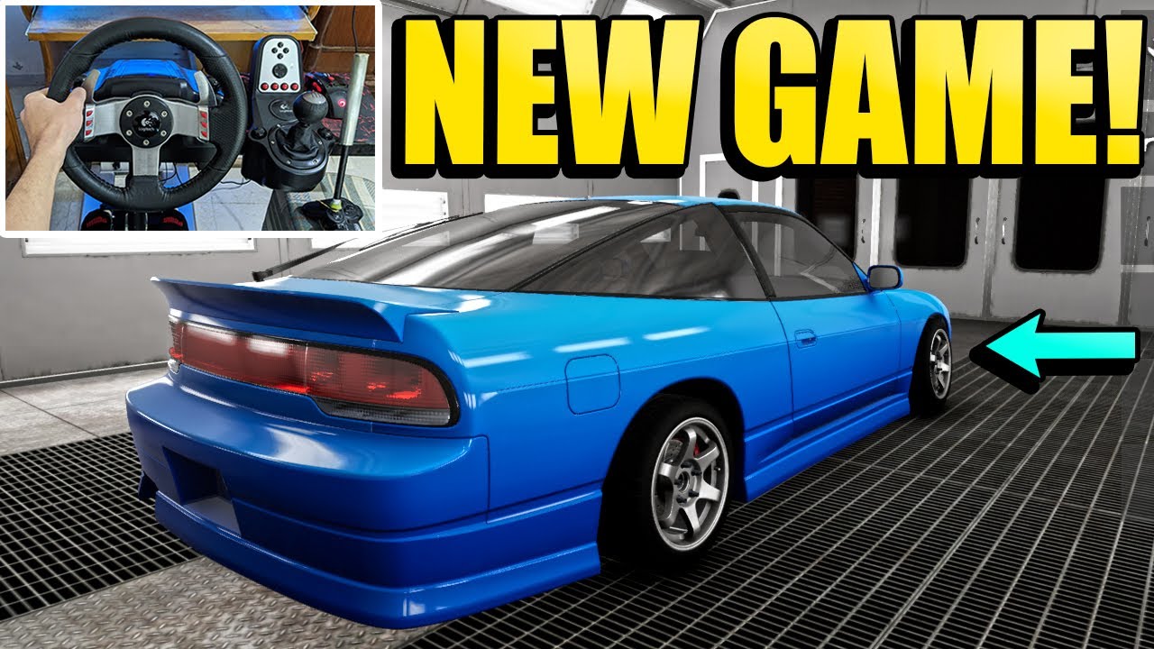 NEW Drift SIM Game 2022! - Street Racing Federation W/ Logitech G27 + Wheel Cam #1