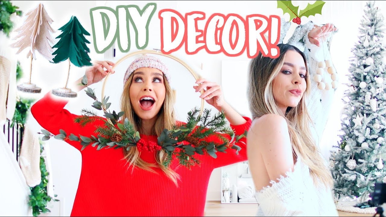 5 DIY CHRISTMAS DECORATIONS THAT ARE ACTUALLY CUTE!