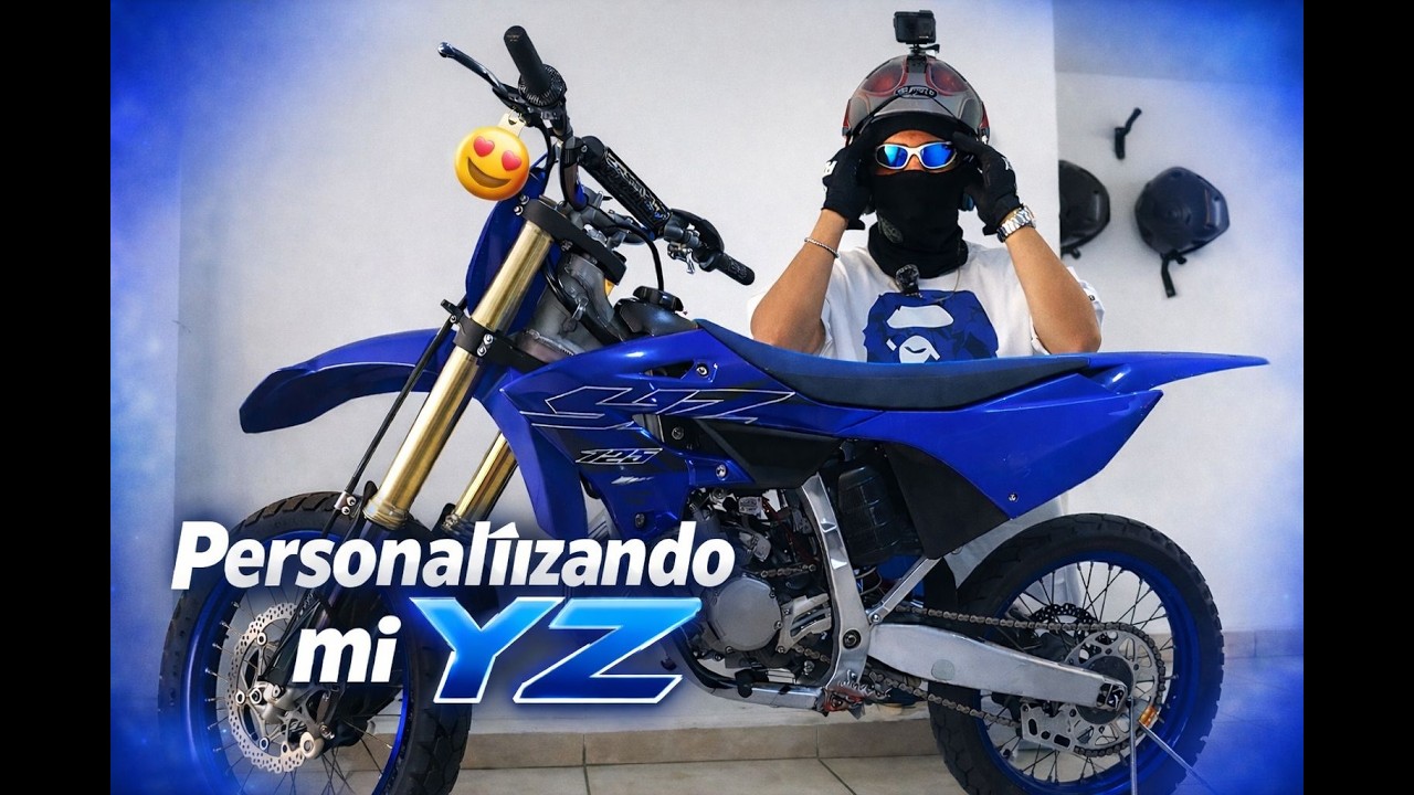 PERSONALIZANDO MI YZ (NUEVO COLOR)