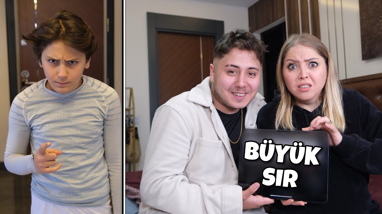 KUZEYİN TABLETİNİ KARIŞTIRDIK !! BABAMLA KUZEYİN BÜYÜK SIRRI