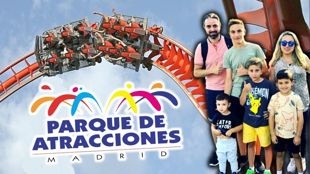 😱 ENCONTRAMOS A MIKELTUBE, LEOTUBE Y FAMILYTUBE EN EL PARQUE DE ATRACCIONES DE MADRID!!!