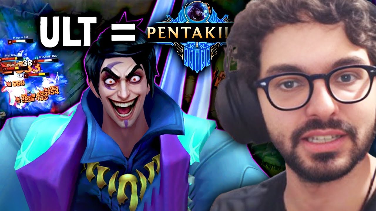 CAMPEÕES QUE QUEBRARAM O LEAGUE OF LEGENDS - MYLON REACT