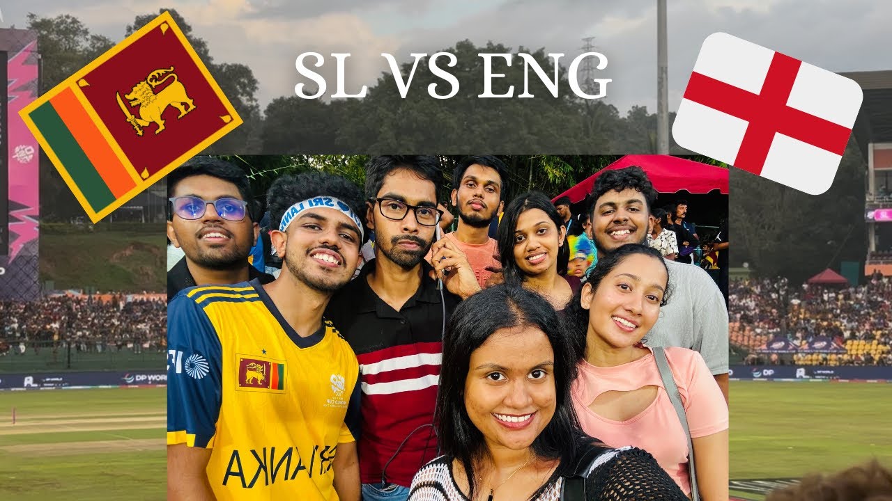 Match එක බලන්න නුවර ගියො 😉 | SL VS ENG 🏏 | T20 World Cup 2026