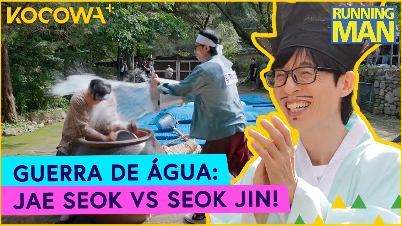 Seok Jin e Jae Seok esquecem do jogo e perdem a cabeça! | Running Man Ep 772 | KOCOWA+ [PT-BR]