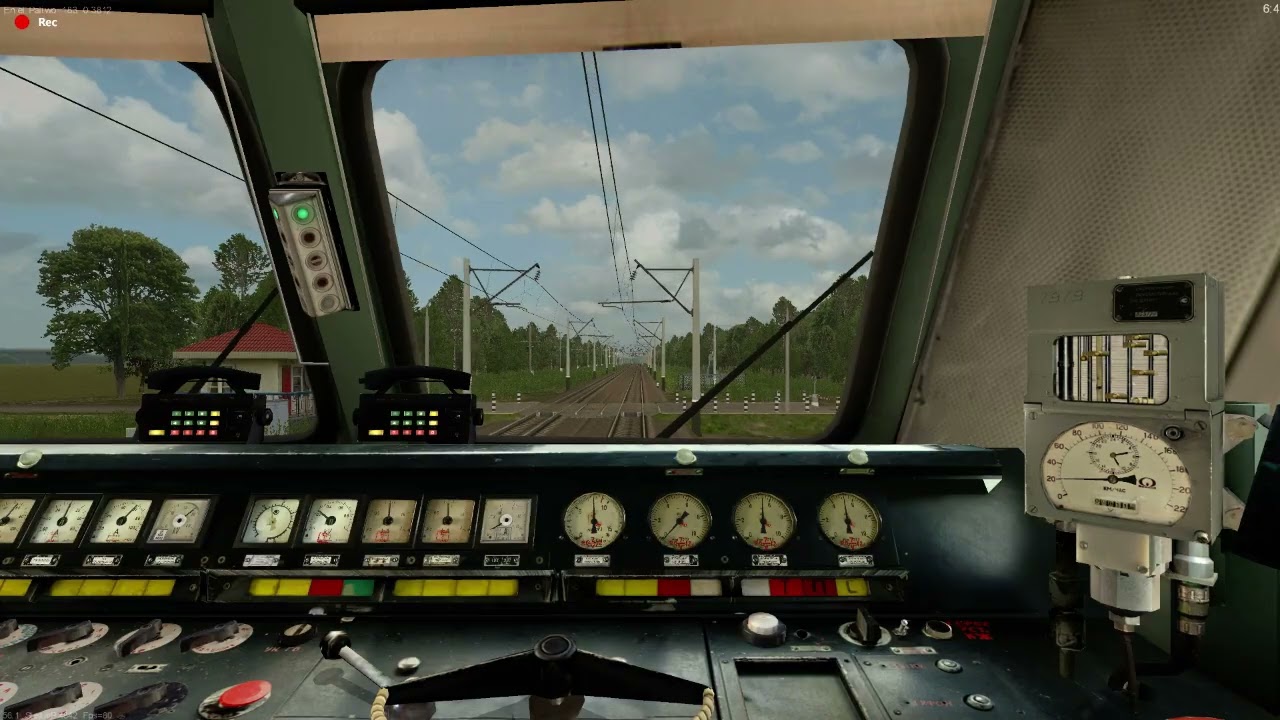 ZDSimulator - Driving a ChS4kvr locomotive