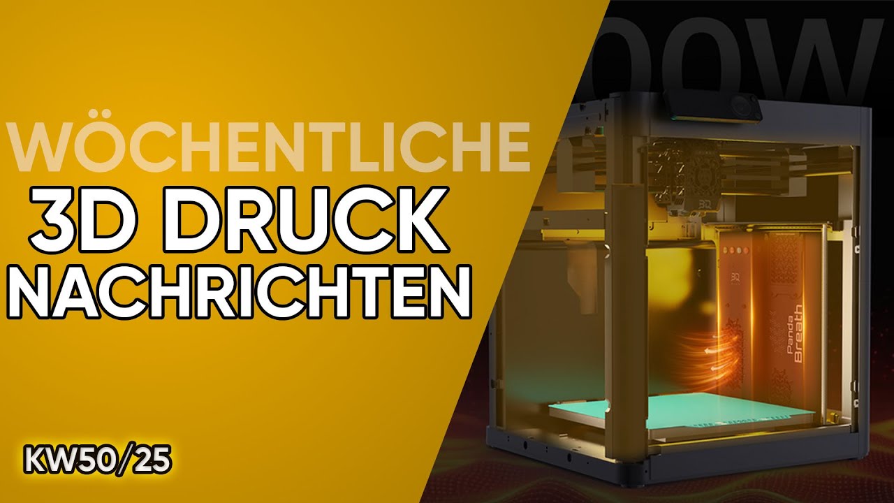 News - Anycubic Kobra X, Prusa Multi-Material, Bambu Bauraumheizung & Filament-Recycling