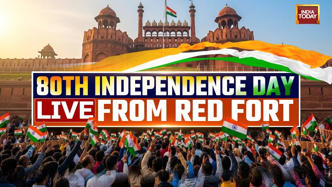 80th Independence Day LIVE: India Celebrates 79 Years Of Independence | PM Modi | Red Fort