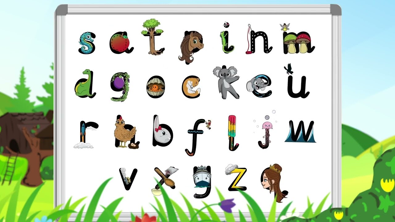 Monster Phonics Letter Formation Video