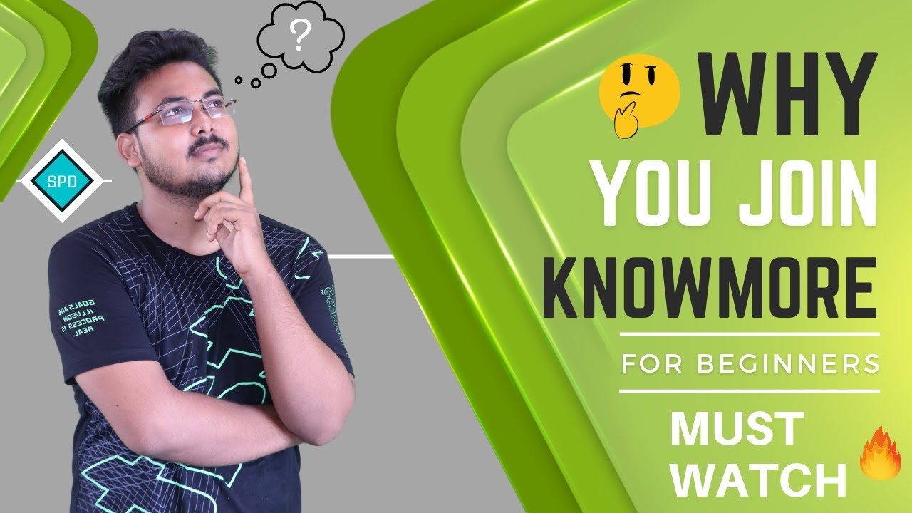 Reality of knowmore | Reviewing the knowmore platform for beginners |  SPD Creations