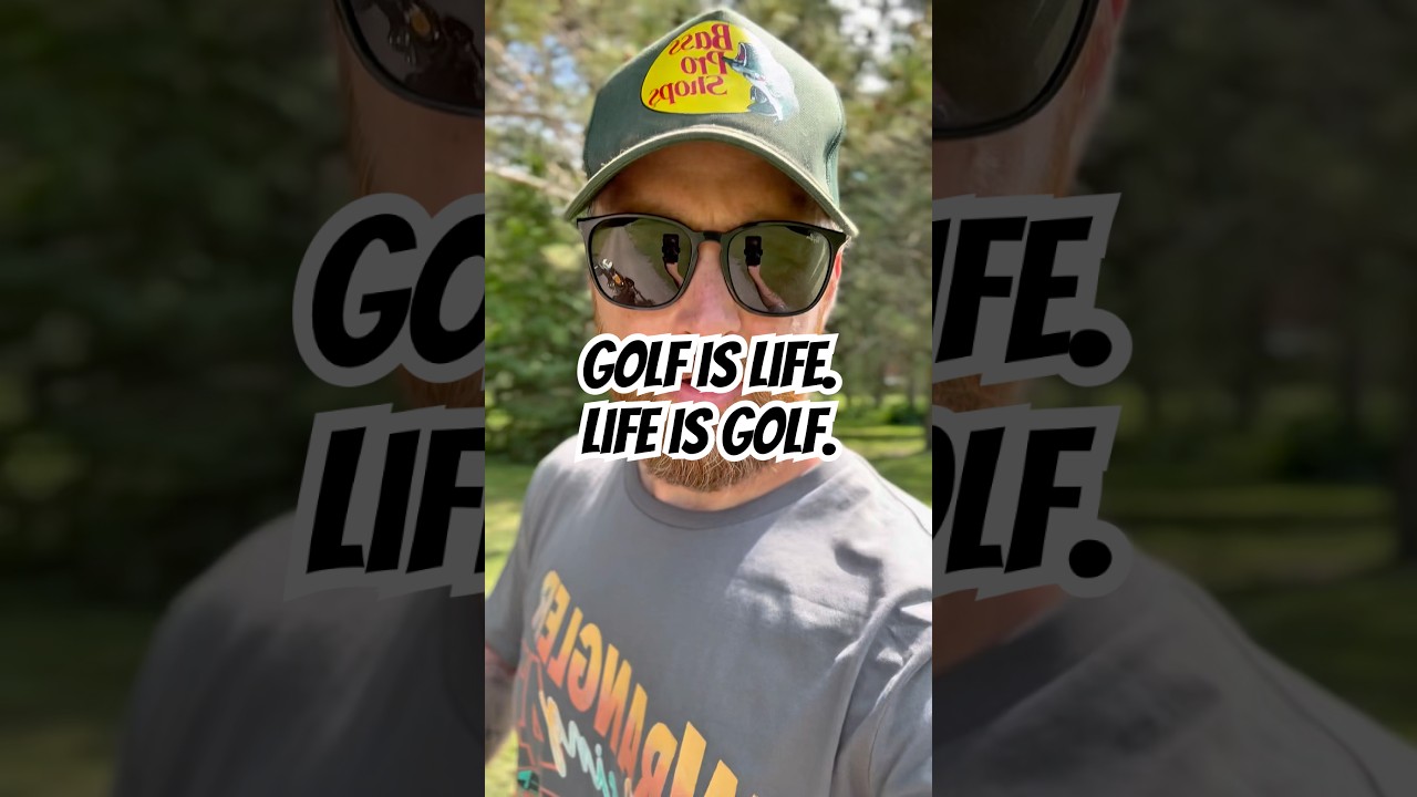 Golf is life. Life is golf. #dadlife #golf #golftips