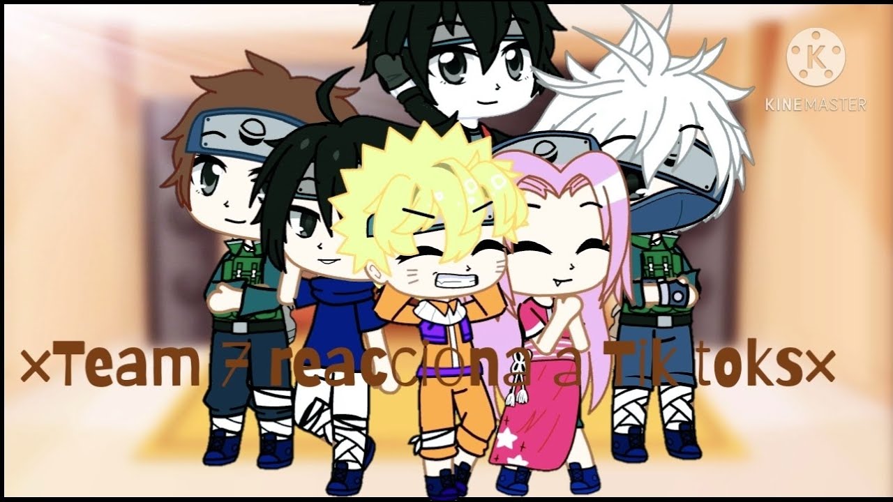 El team 7 Reaccionan a TikToks de ellos (Sasunaru y un poco de Kakairu)