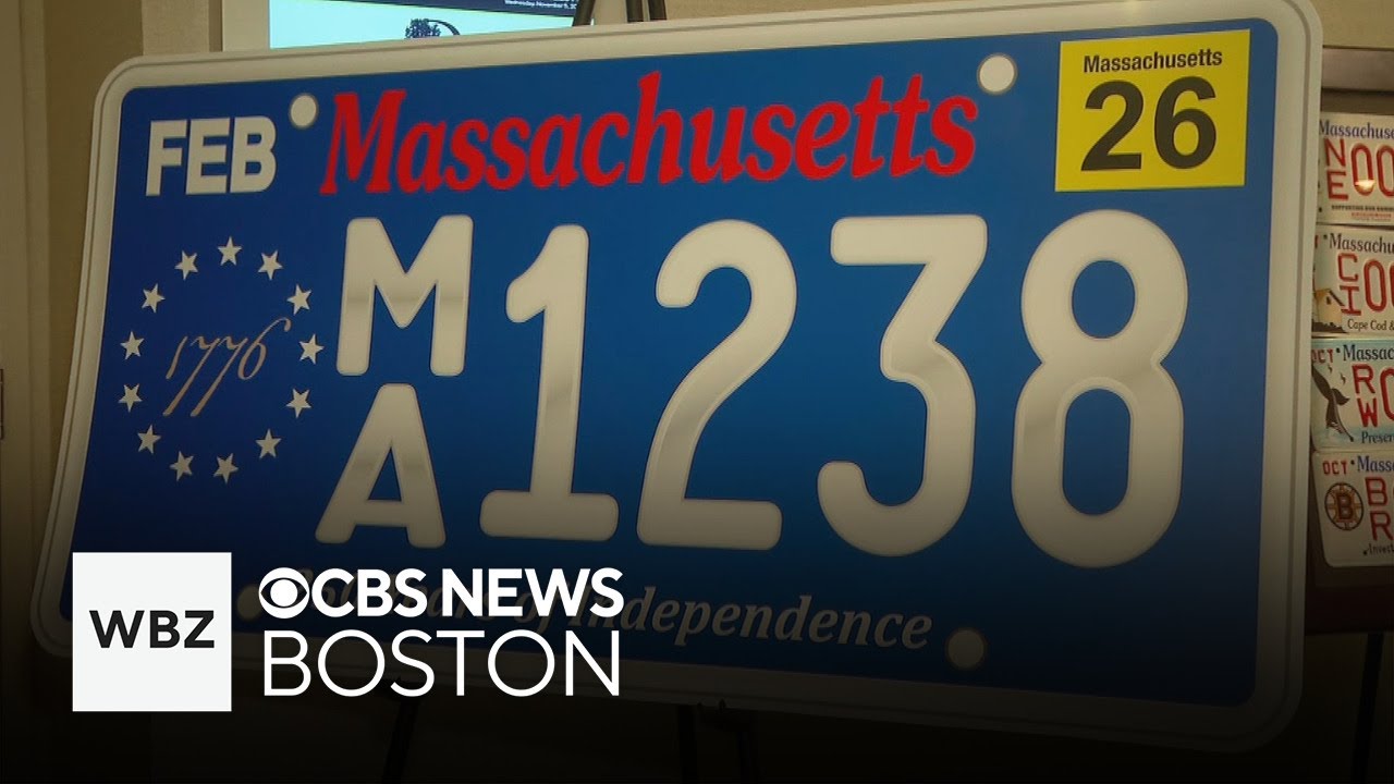 New blue license plate in Massachusetts shatters sales records