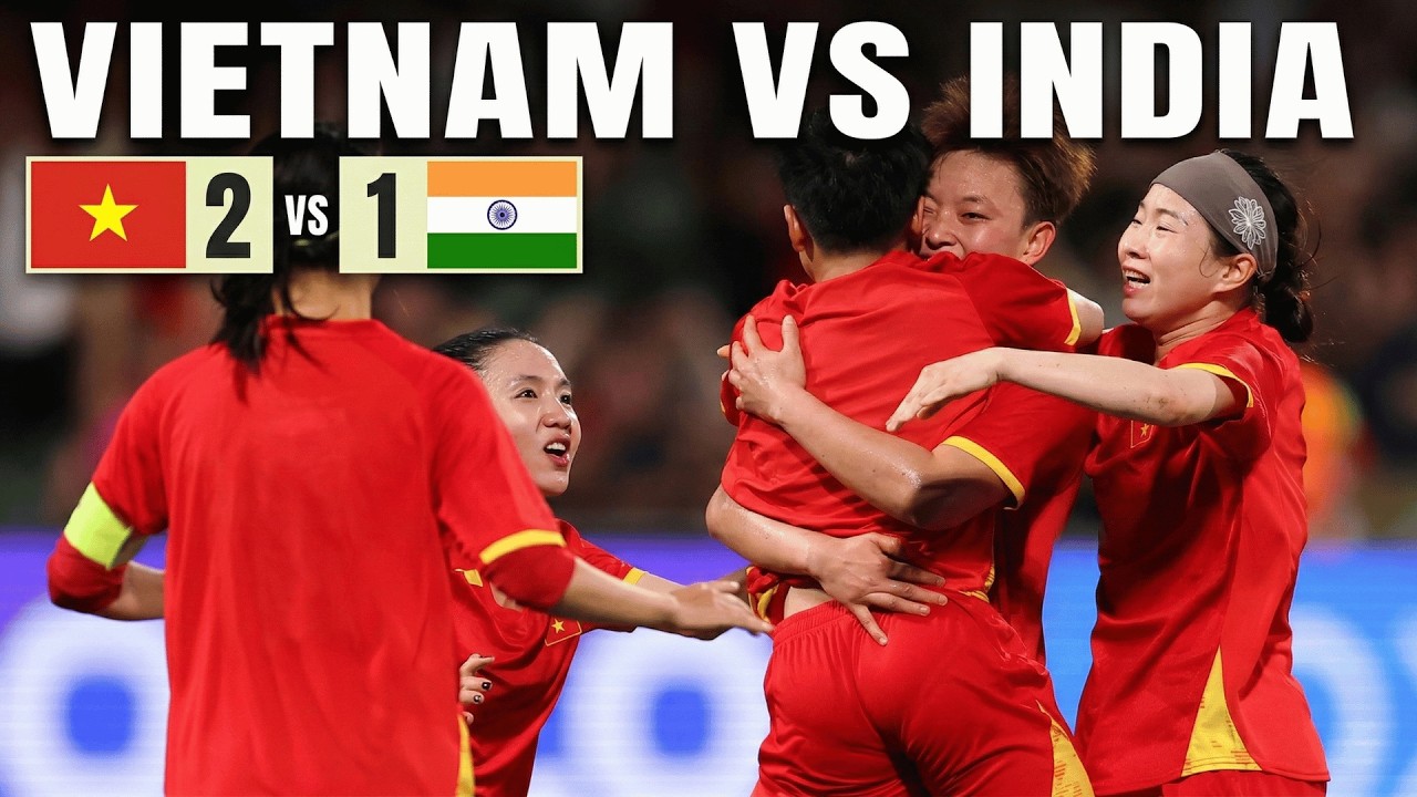 India vs Vietnam , AFC Womens Football Asian Cup