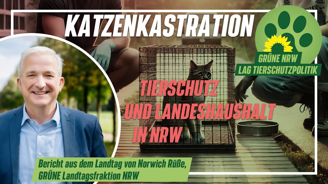 Norwich R&uuml;&szlig;e, MdL, gibt Einblicke zum Tierschutz und der NRW-Landespolitik