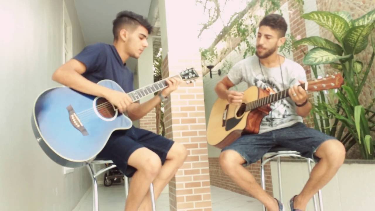 Meu coração deu PT - Wesley Safadão ( Violão cover ) Léo e William Fortes