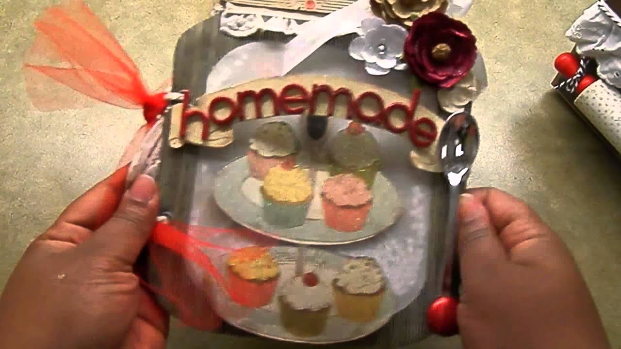 MASON JAR RECIPE MINI ALBUM