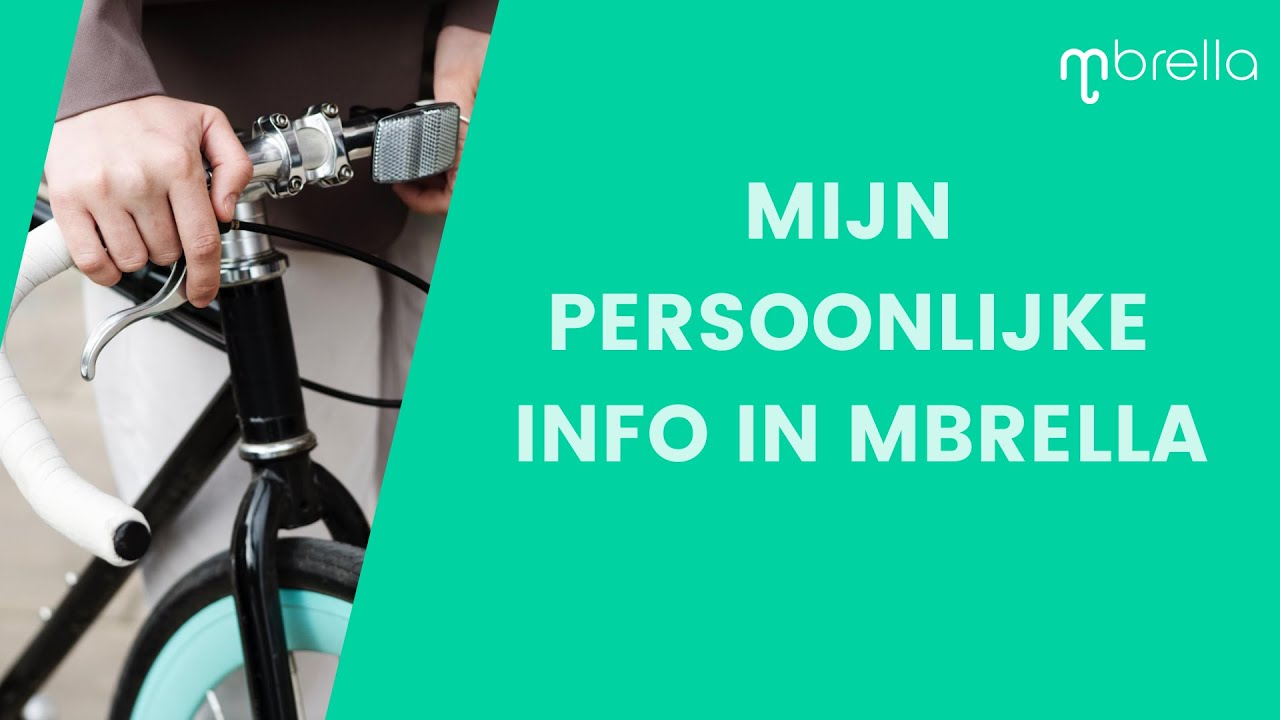 Werknemer - Mijn persoonlijke info in Mbrella