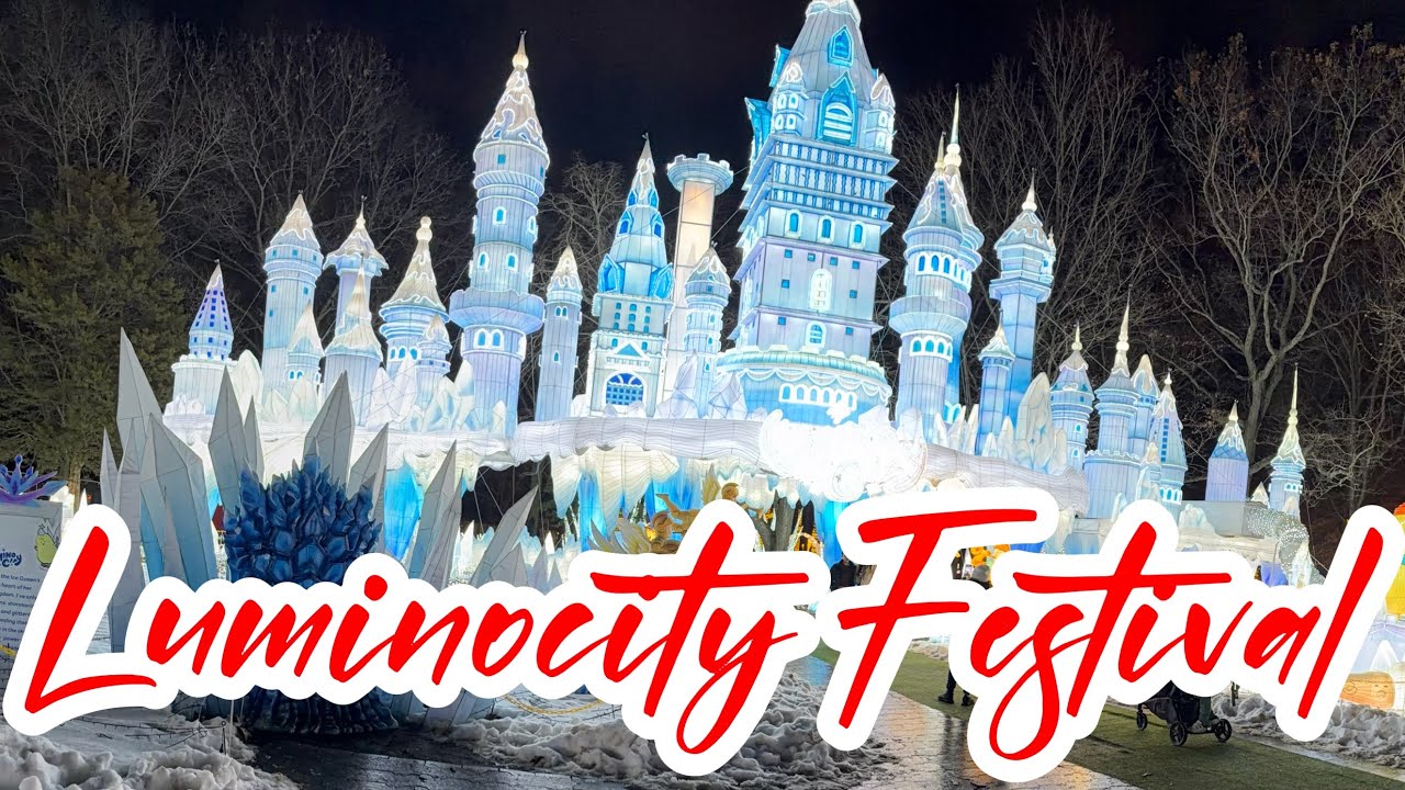 LUMINOCITY  Festival: Fantasy Winter Fairyland. Eisenhower Park.