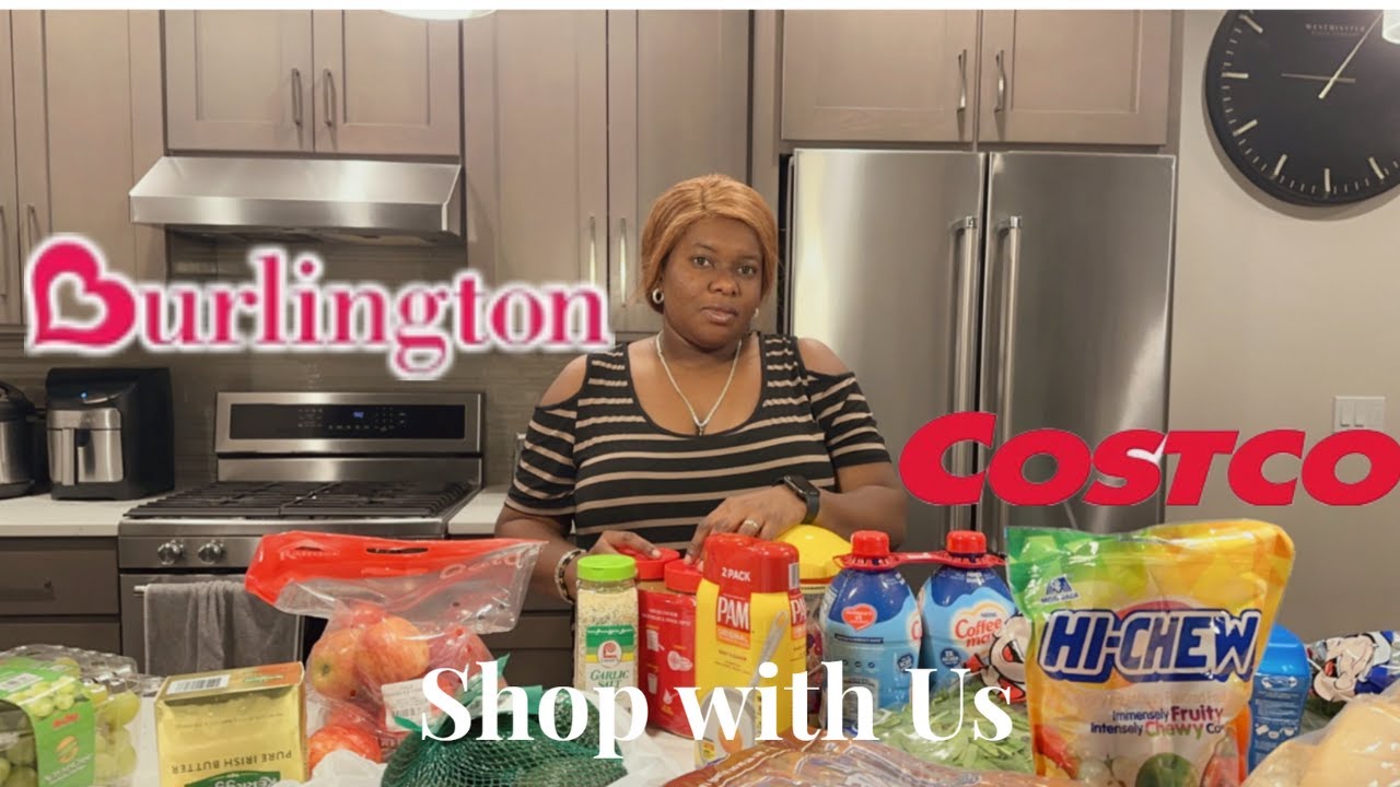 VLOG: SHOP WITH US BURLINGTON & COSTCO