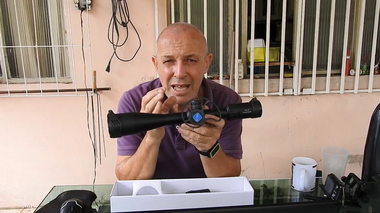 REVIEW DA LUNETA DISCOVERY VT-Z  FFP 6X24X50  PARTE I - ANÁLISE CONSTRUTIVA, CONJUNTURAL E ÓTICA