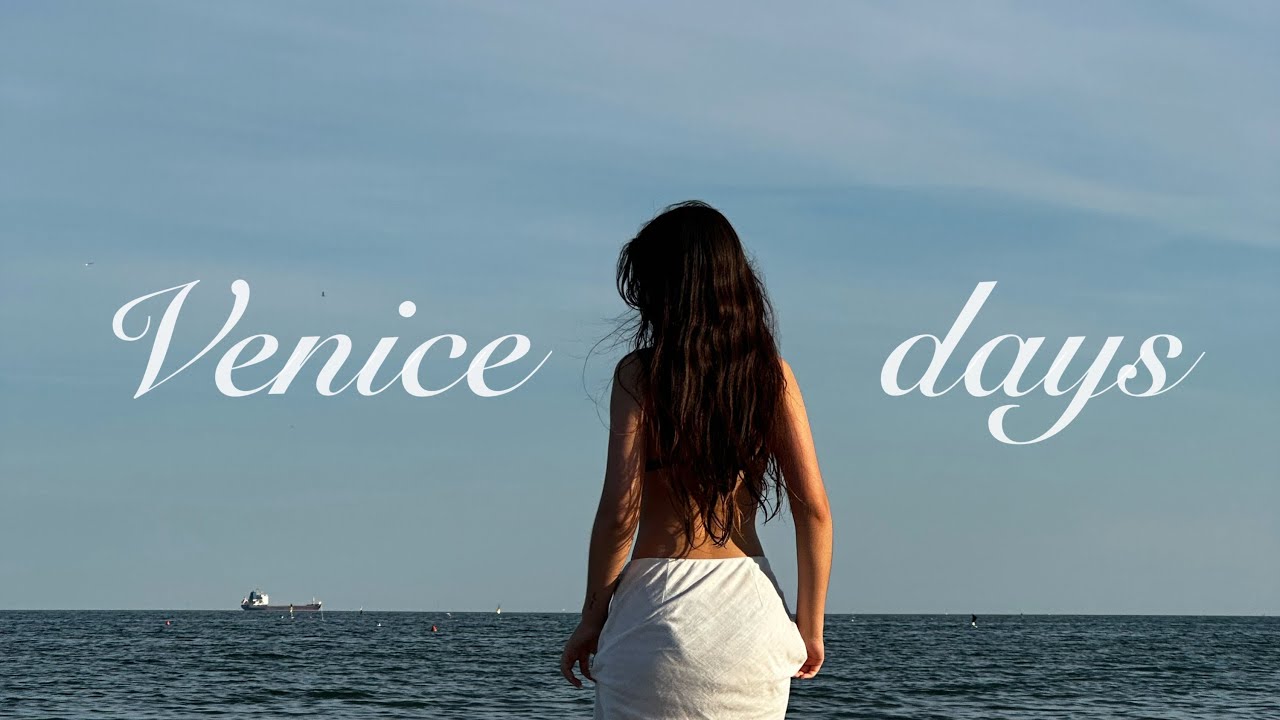 VLOG 2: my days in Venice | beach day, exhibitions, Lido di Venezia, friends