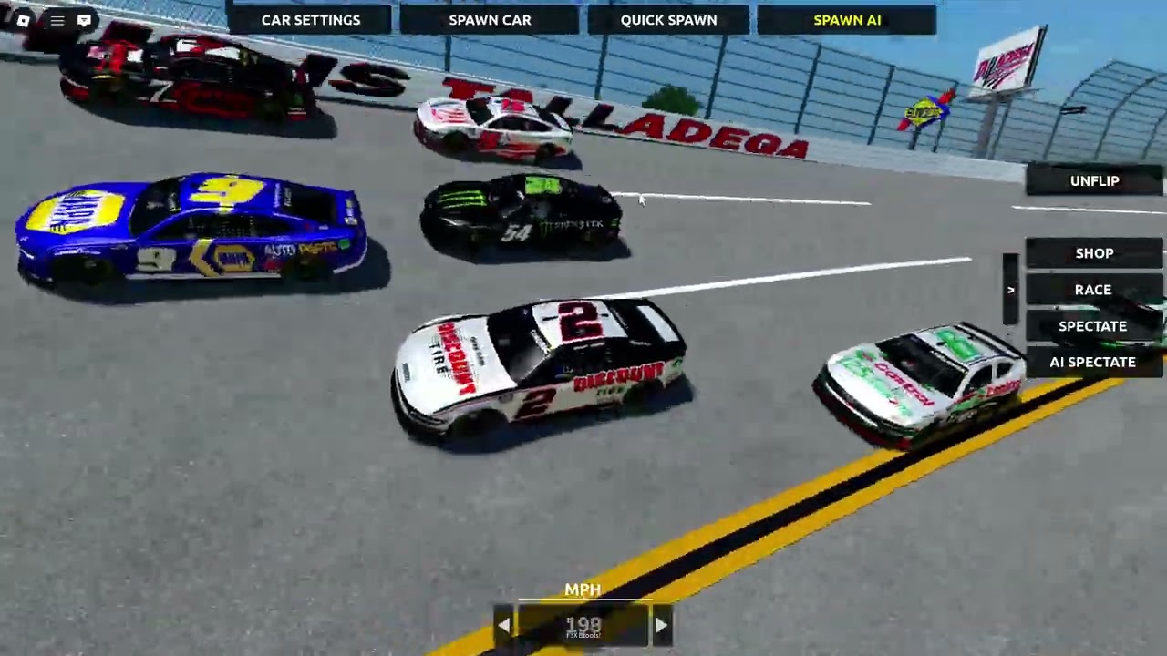 Talledega practice session 1/23/26