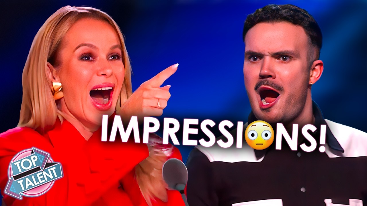 They Don’t Just Do Voices… They BECOME Them! 🔥 TOP 10 Most INSANE Impressions Ever!🤯