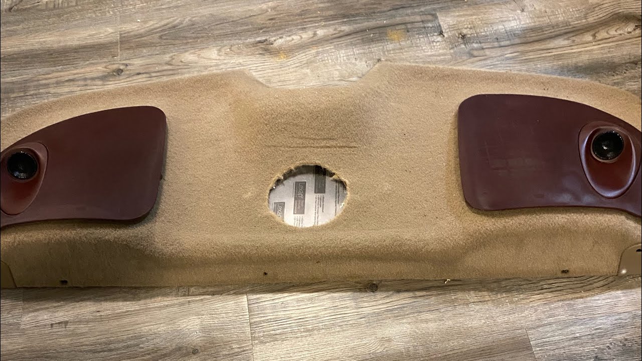 Custom ￼Rear Package Tray ￼Deck & Speaker Grills ￼￼For My 94 Pontiac Project SSE Clone ￼ Part￼ 1