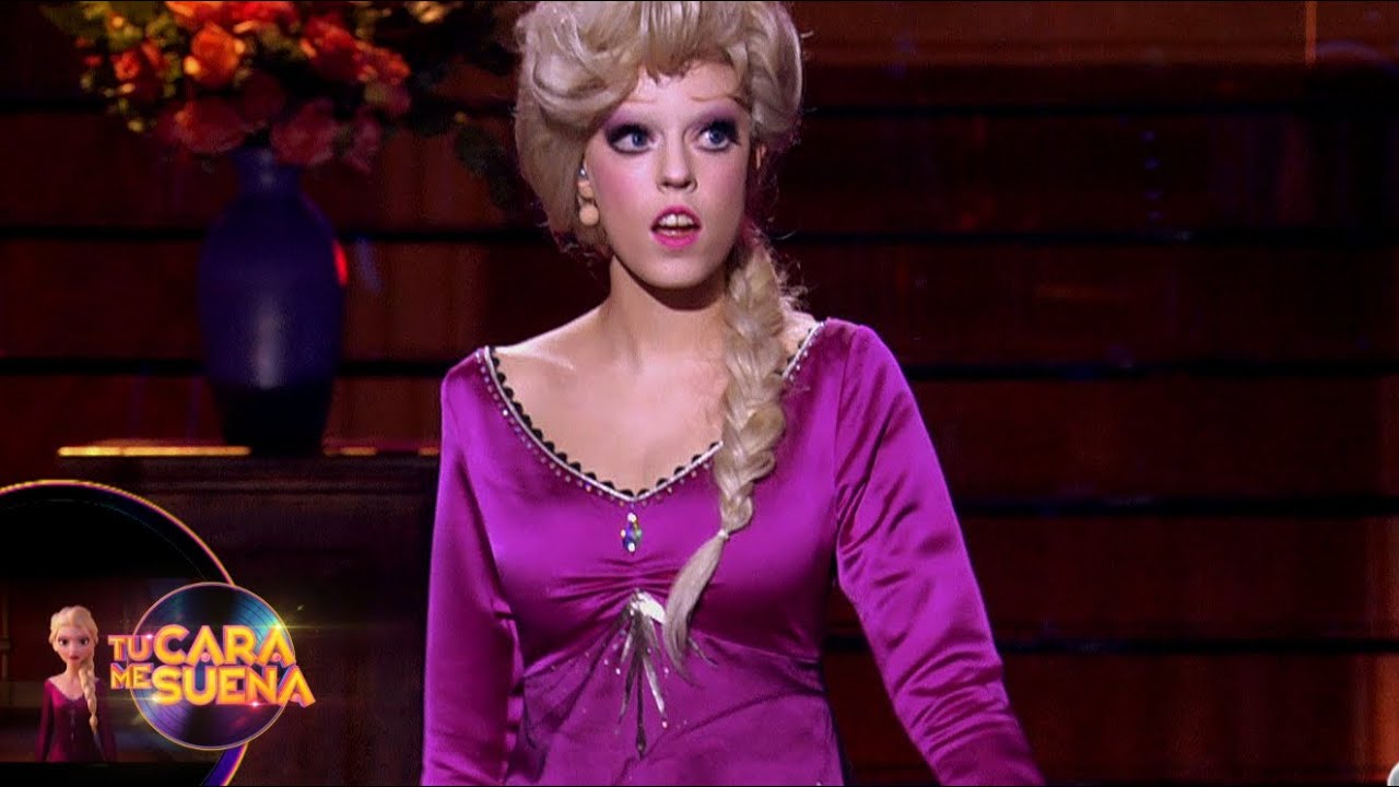 Nerea Rodríguez es Elsa de Frozen - TCMS8. Gala 11