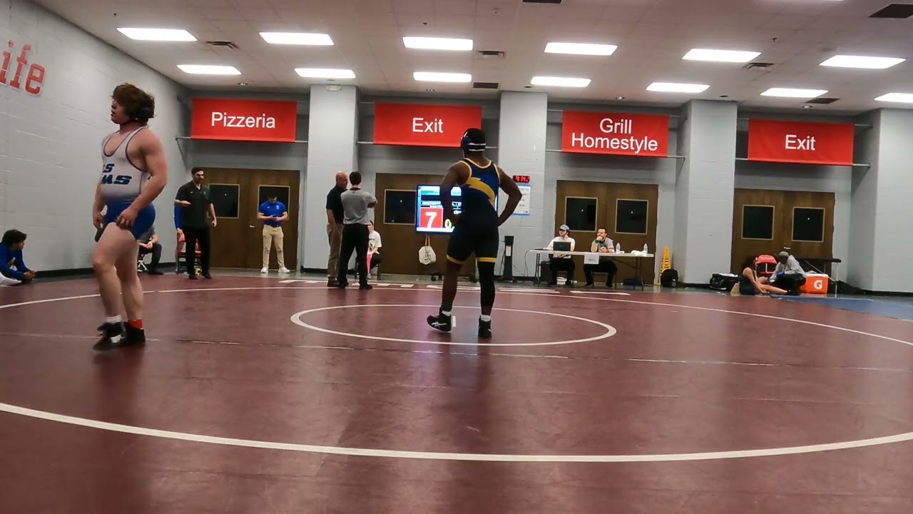 175lb Boys Wrestling Barrett Dempsey Memorial- Shaw (MSMS) vs Oxford