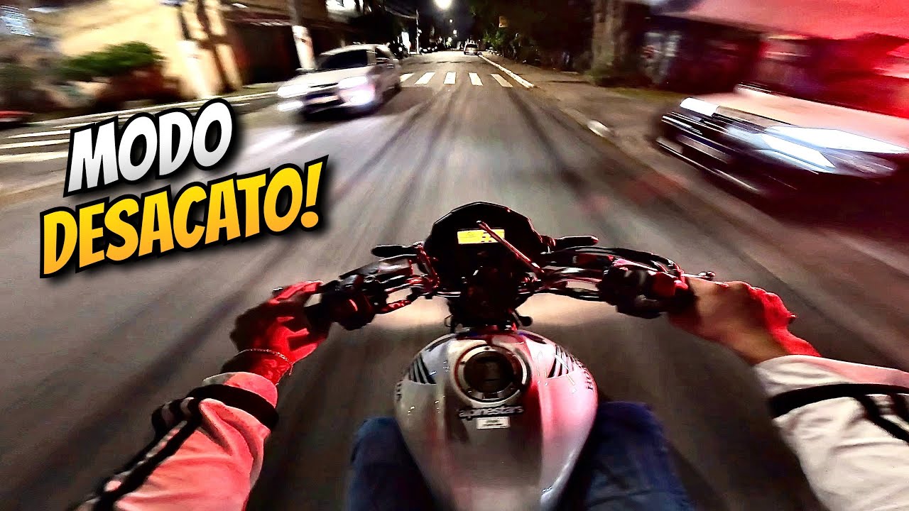 NOTURNO DE START 160 SEM RETROVISOR NO MODO DESACATO