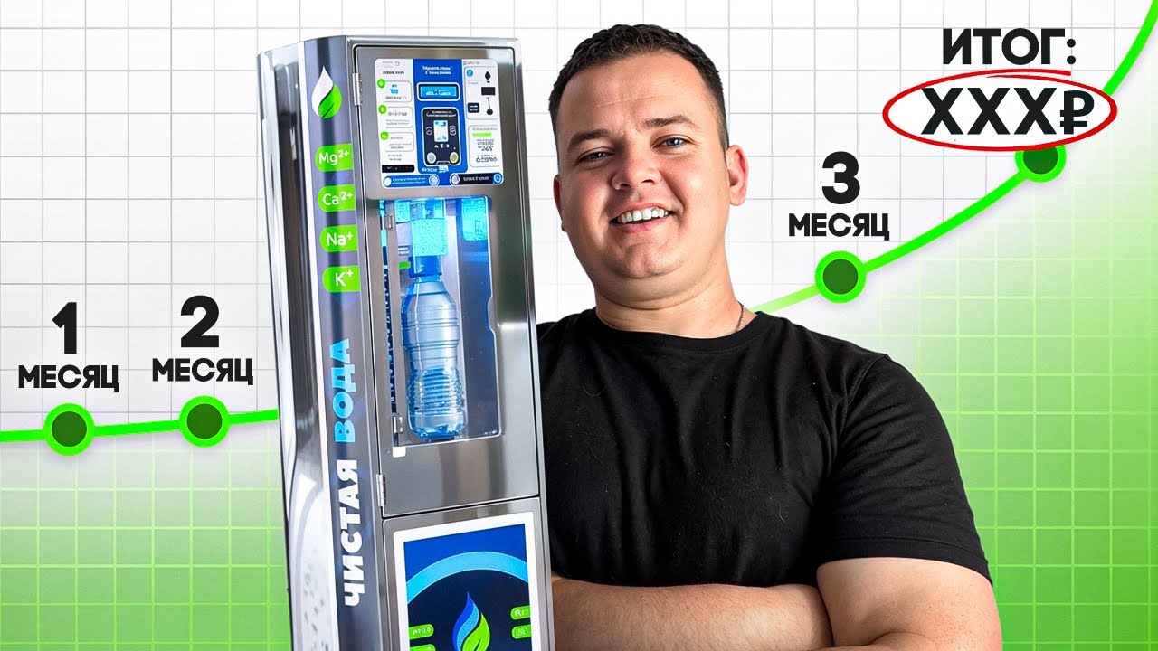 БИЗНЕС НА АКВАМАТЕ: СКОЛЬКО ЗАРАБОТАЛ ЗА ТРЕТИЙ МЕСЯЦ?