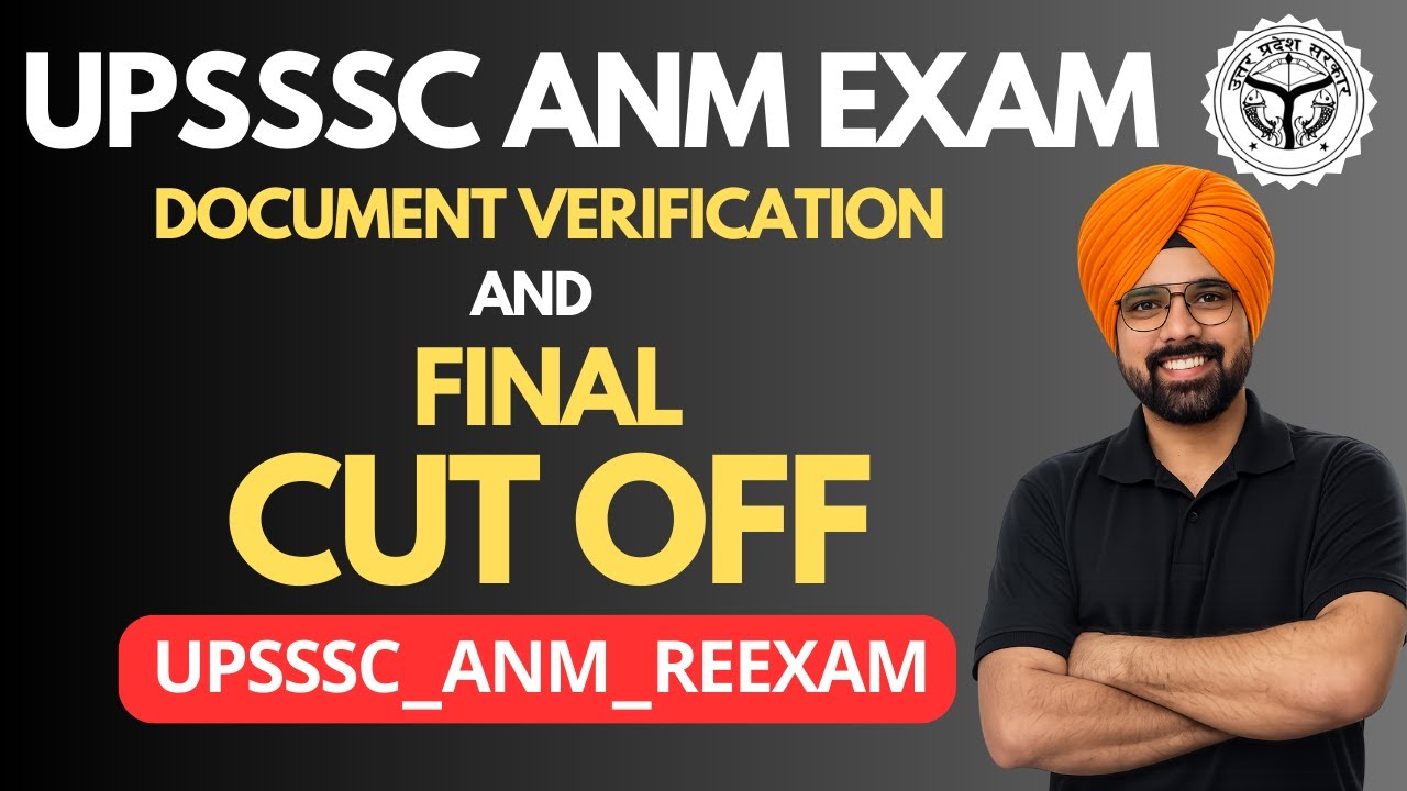 UPSSSC ANM Exam Cut Off 2025 | Re-Exam Hoga Ya Nahi? | Out of Syllabus Questions | Latest Update
