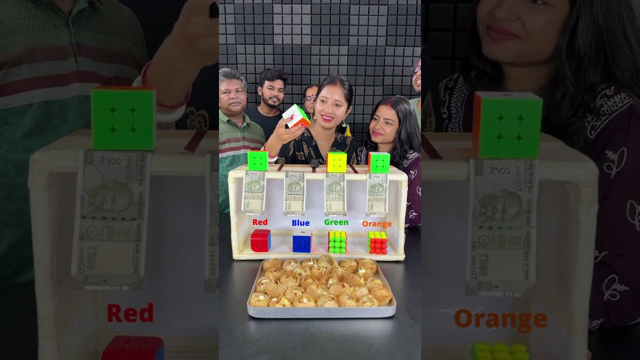 Funny Fuchka Challenge With Full Family