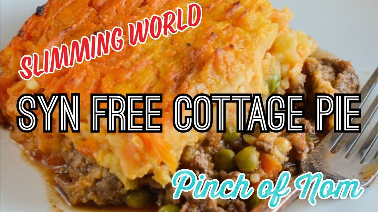 SYN FREE COTTAGE PIE | SLIMMING WORLD | PINCH OF NOM