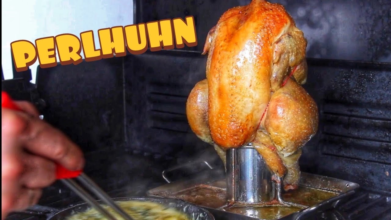 Gegrilltes PERLHUHN mit Salbeibutter - deutsches BBQ-Video - 0815BBQ