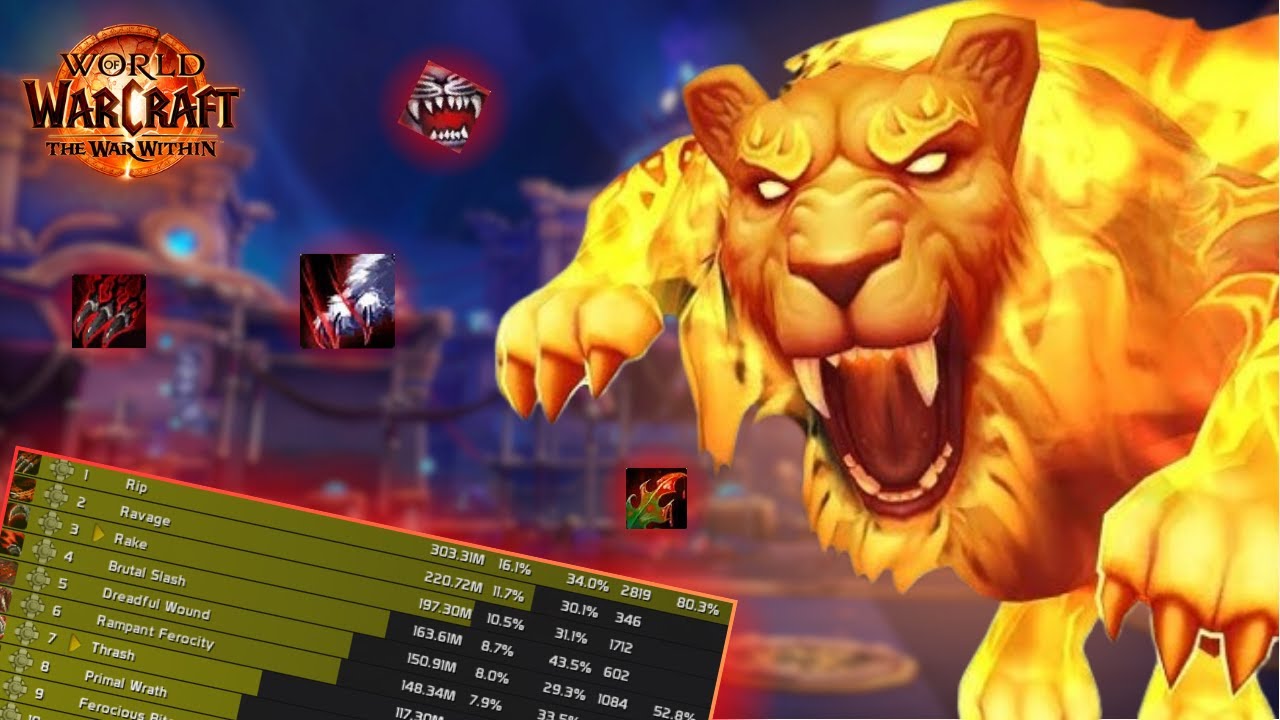 +12 Tazavesh Streets - Feral Druid M+ POV