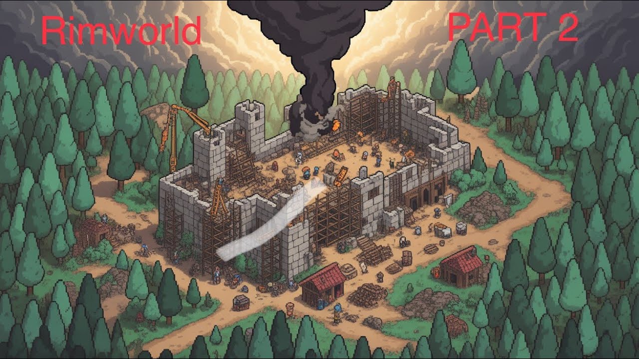 Rimworld: Castle Village Build Part 2