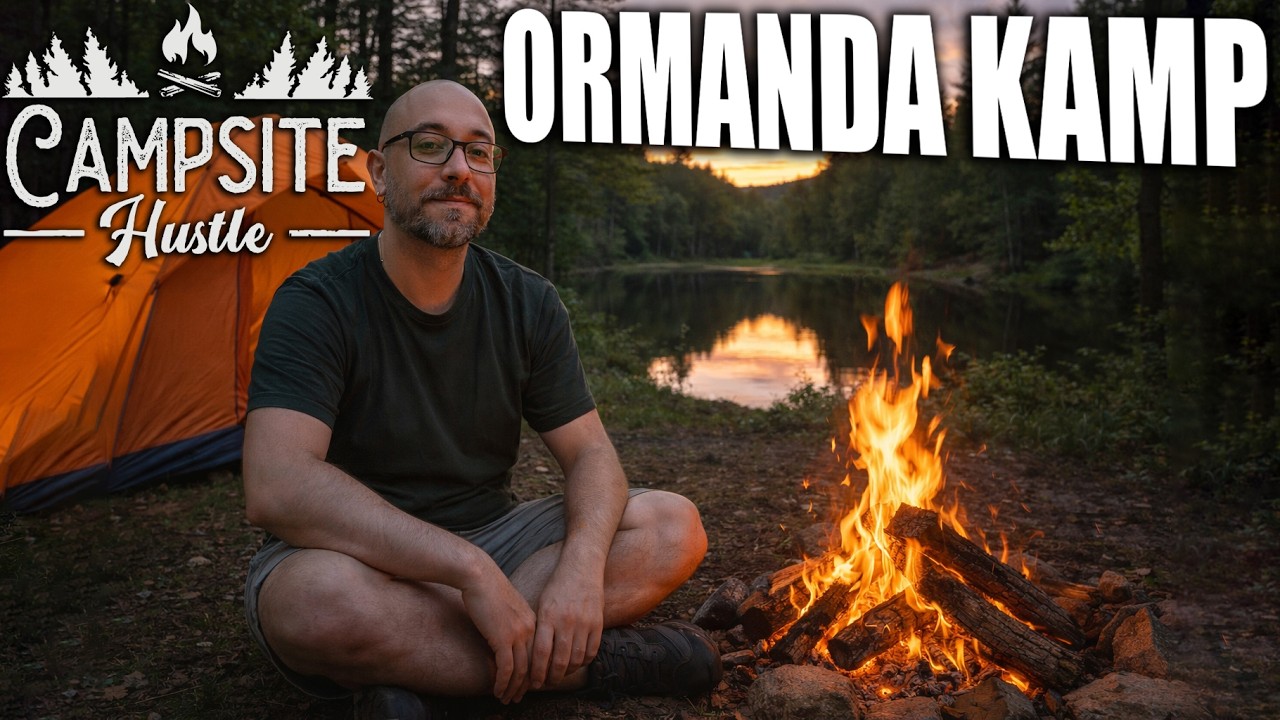 ORMANDA KAMP !! ARAZİMİZİ DÜZENLİYORUZ | CAMPSITE HUSTLE !!