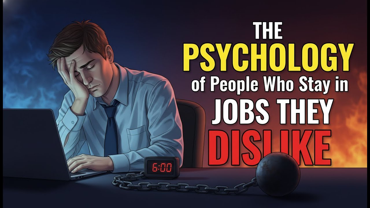 Why People Stay in Jobs They Hate (Psychology Explained)