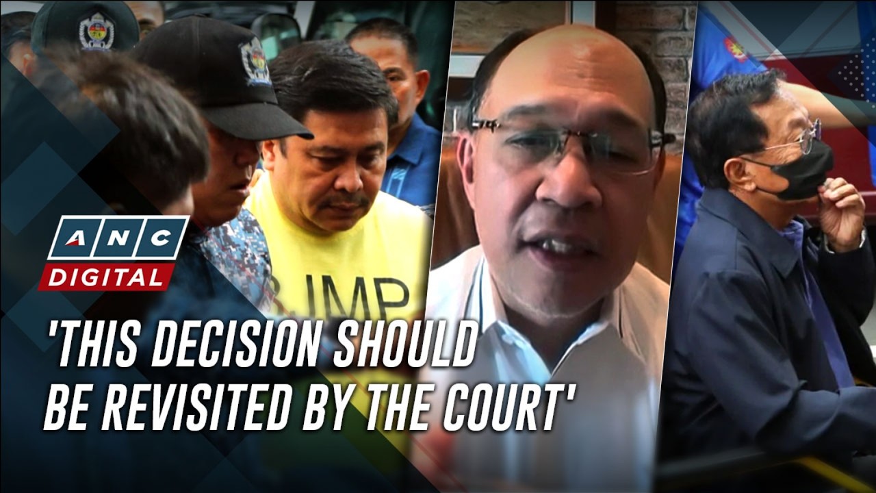 'Dapat kasama siya': Lawyer questions dropping of Bonoan as Estrada's co-accused | ANC