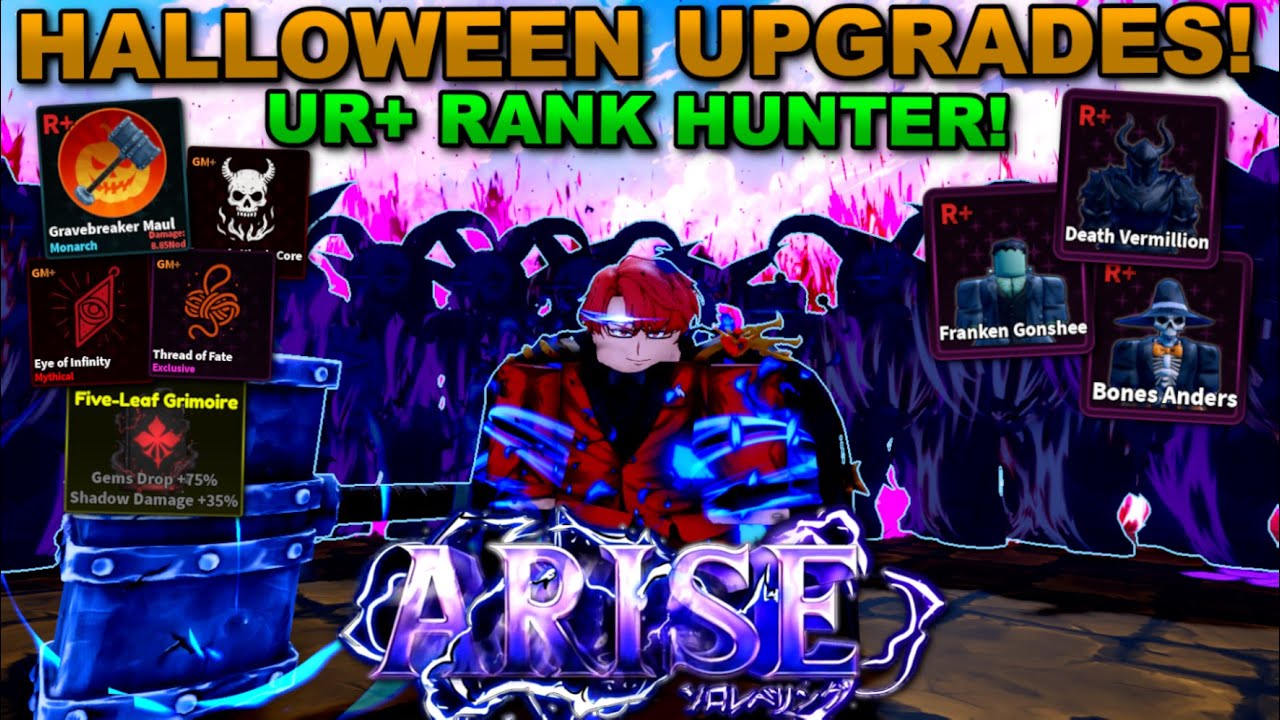 Получаем улучшения OVERPOWERED на Хэллоуин в Roblox Arise Crossover... Вот что произошло!