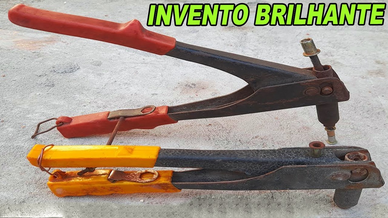 IDEIA BRILHANTE - APRENDA A FAZER - BASTA TER REBITADEIRA - Vai Virar Febre - ESSA VOCÊ NÃO SABIA