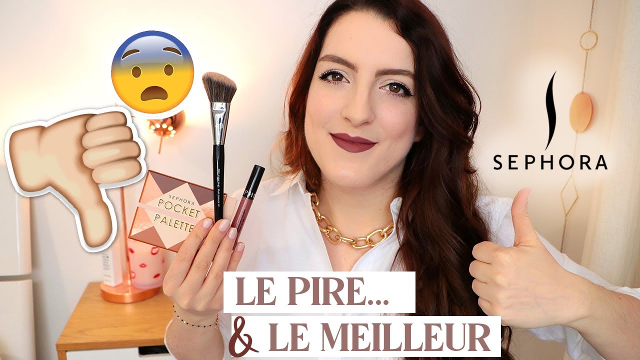 LE PIRE ET LE MEILLEUR DE SEPHORA.. 👍🏻 👎🏻 5 TOPS / 5 FLOPS 🙄 | LOdoesmakeup