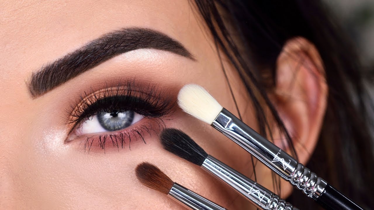 New Sigma Detail Blending Brushes!! | Warm Neutrals Volume 2 Eye Makeup Tutorial