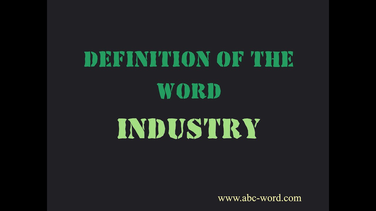 Definition of the word 